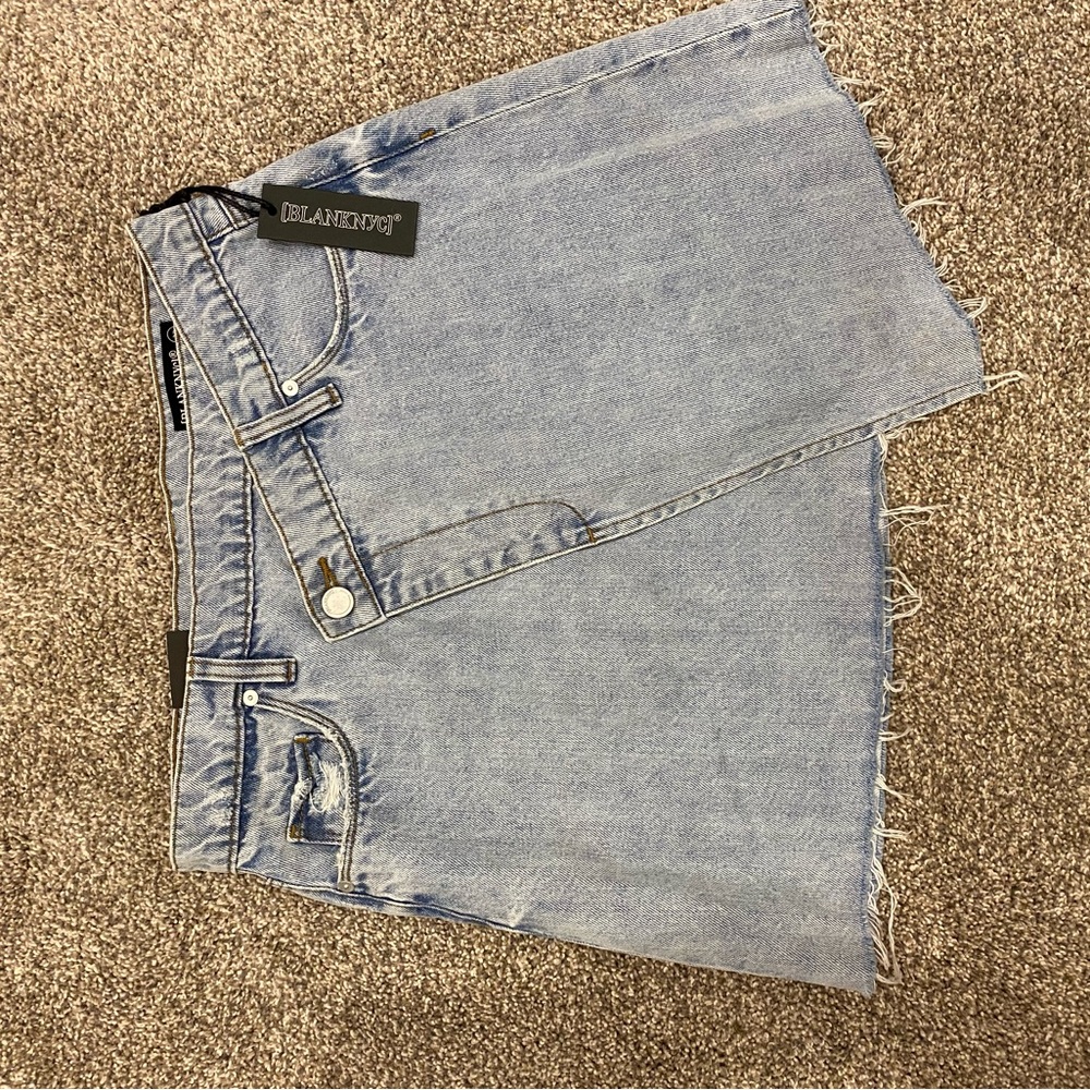 BlankNYC Blue Jean Skirt